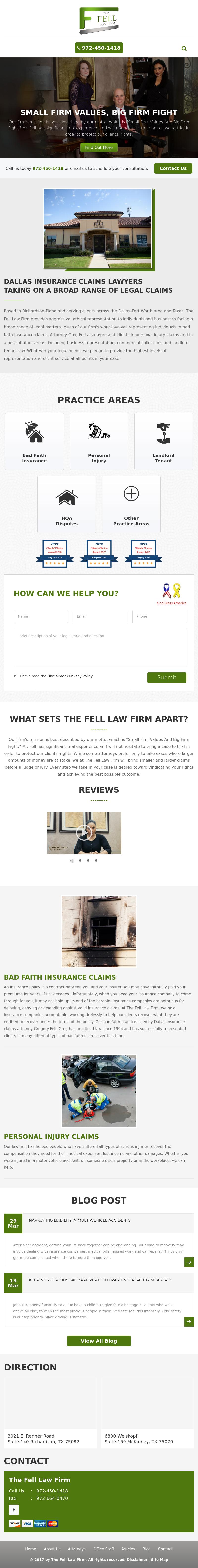 The Fell Law Firm - Richardson TX Lawyers