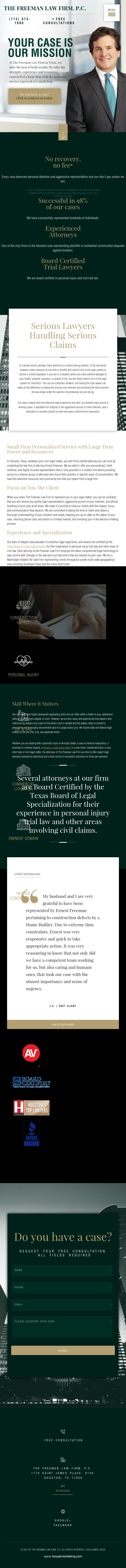 The Freeman Law Firm, P.C. - Houston TX Lawyers