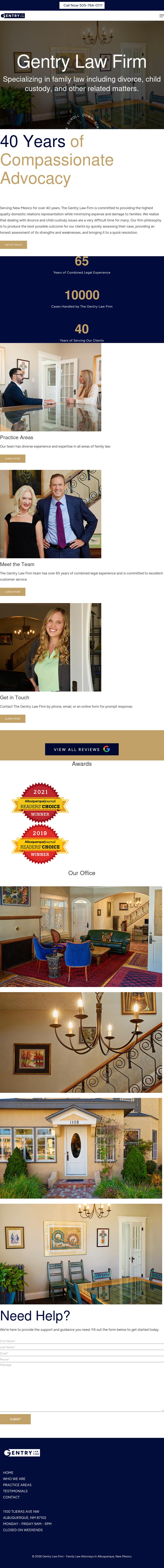 The Gentry Law Firm, PA - Albuquerque NM Lawyers