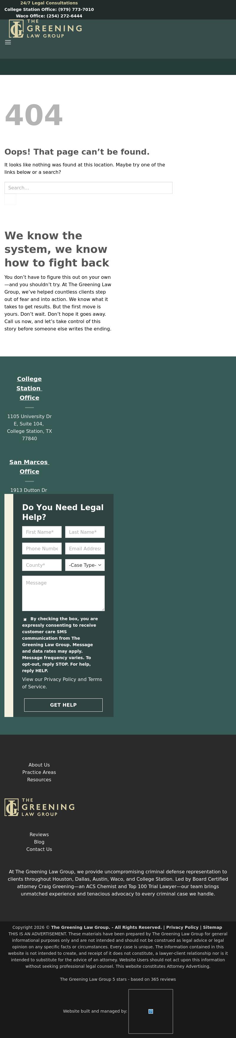 The Greening Law Group - Waco TX Lawyers