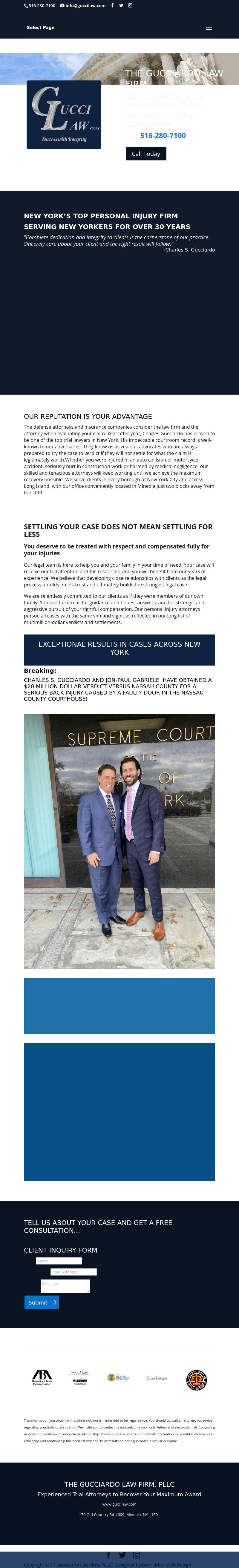 The Gucciardo Law Firm, PLLC - New York NY Lawyers