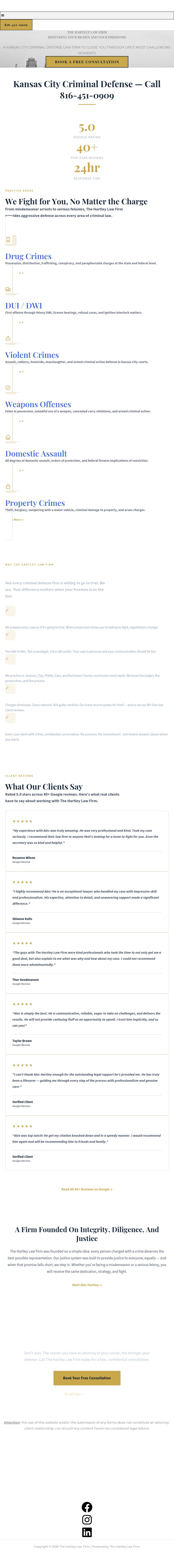 The Hartley Law Firm - Kansas City MO Lawyers