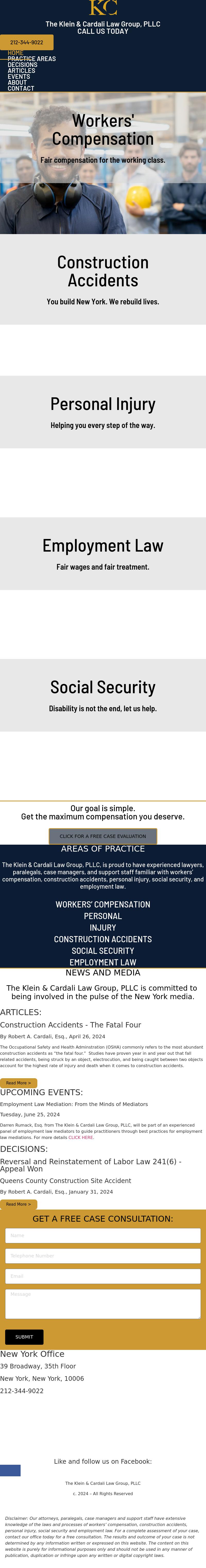 The Klein Law Group, P.C. - New York NY Lawyers