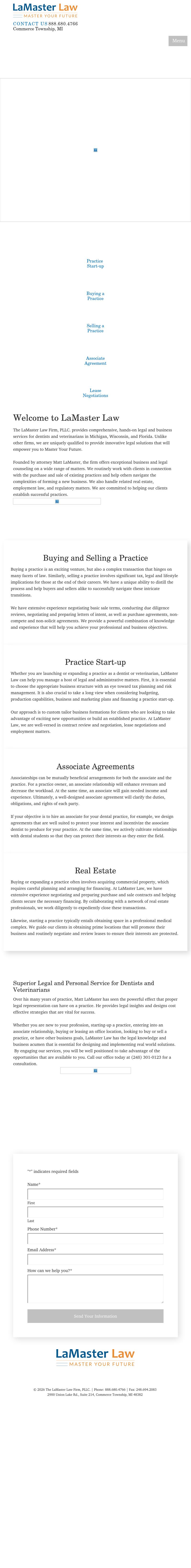 The LaMaster Law Firm, PLLC - Commerce Charter Twp MI Lawyers