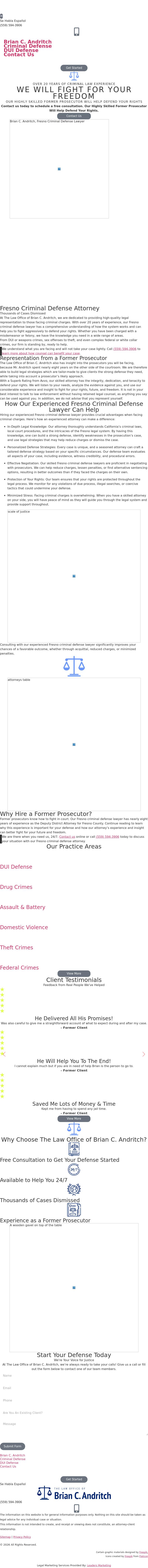The Law Office of Brian C. Andritch - Fresno CA Lawyers