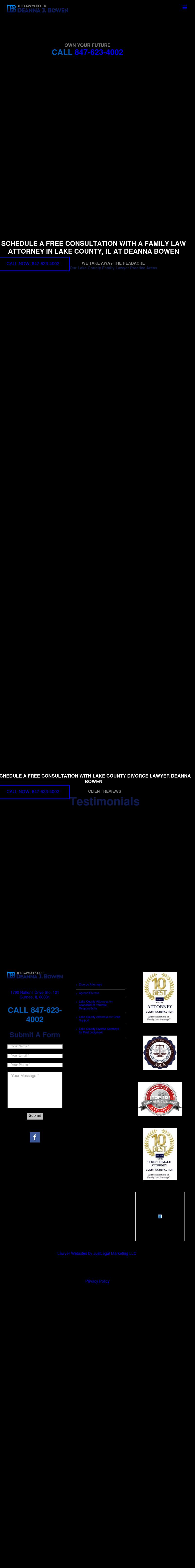The Law Office of Deanna J Bowen - Gurnee IL Lawyers