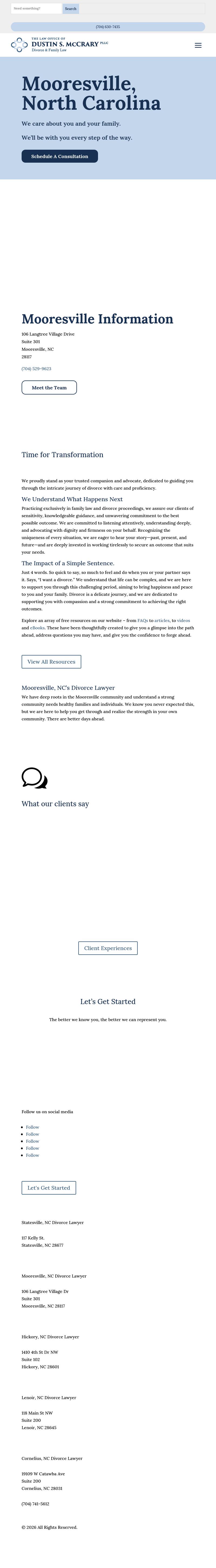 The Law Office of Dustin S. McCrary, PLLC. - Mooresville NC Lawyers