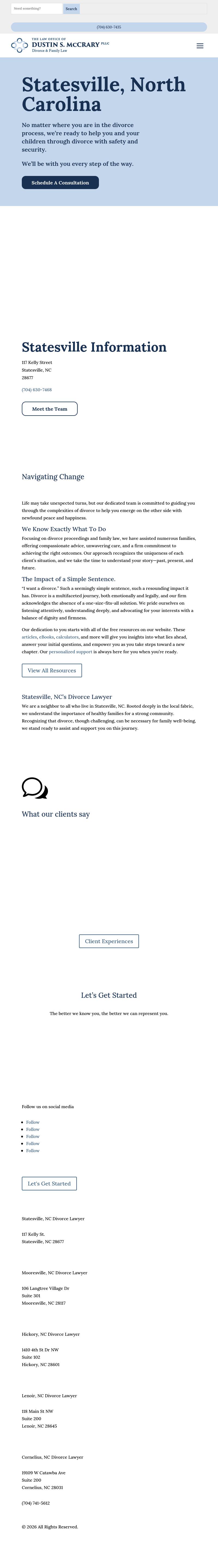 The Law Office of Dustin S. McCrary, PLLC. - Statesville NC Lawyers