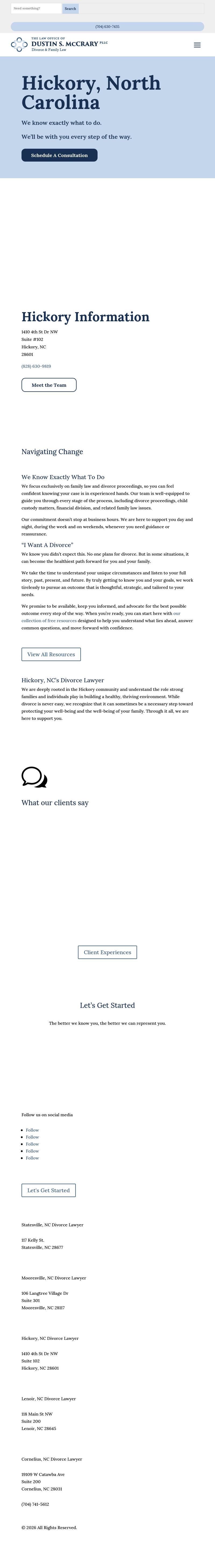 The Law Office of Dustin S. McCrary, PLLC. - Hickory NC Lawyers