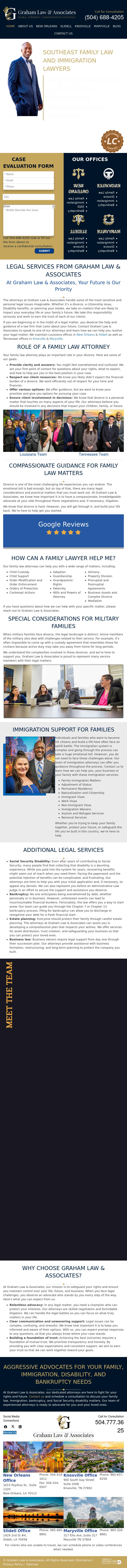 The Law Office of James A. Graham LLC - New Orleans LA Lawyers