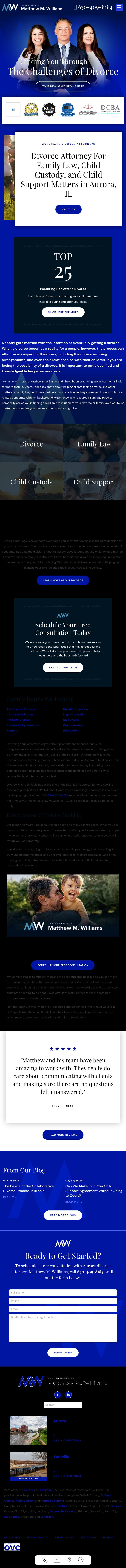 The Law Office of Matthew M. Williams, P.C. - Aurora IL Lawyers