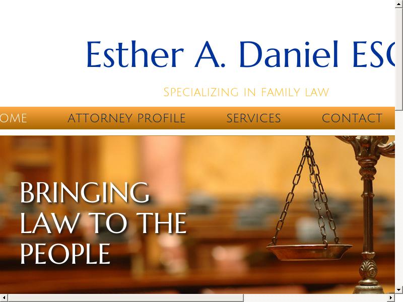 The Law Offices of Esther A. Daniel, LLC - Brick NJ Lawyers