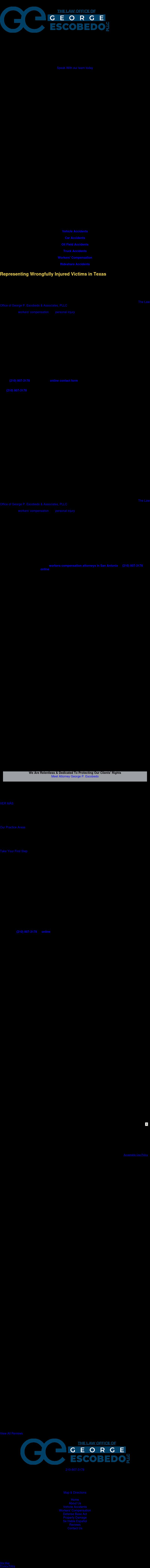 The Law Offices of George P. Escobedo & Associates, PLLC - San Antonio TX Lawyers