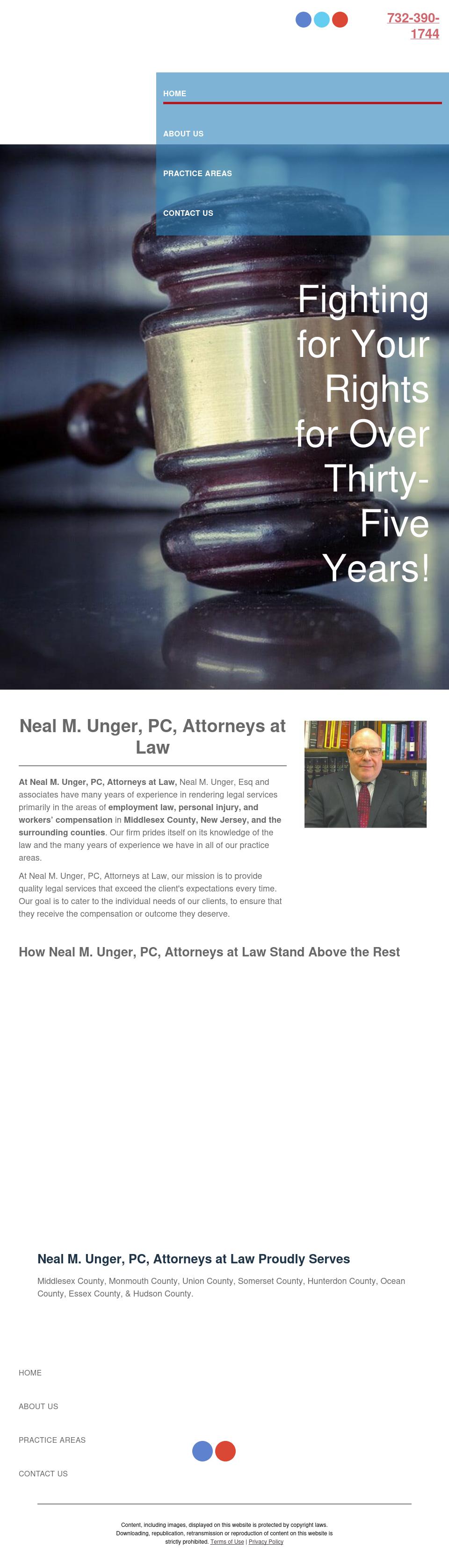 The Law Offices of Neal M Unger, P.C. - East Brunswick NJ Lawyers