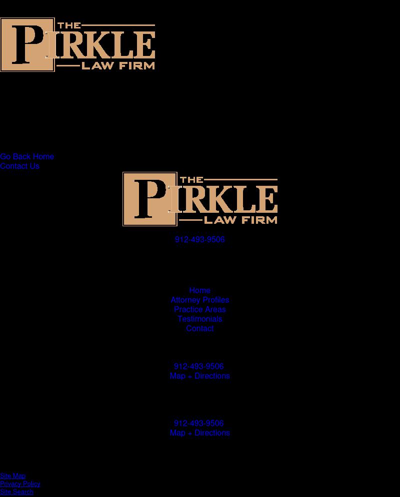 The Law Offices of Robert F. Pirkle - Savannah GA Lawyers