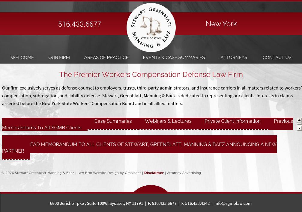 The Law Offices of Stewert, Goldsmith & DeCurtis, PLLC - Syosset NY Lawyers