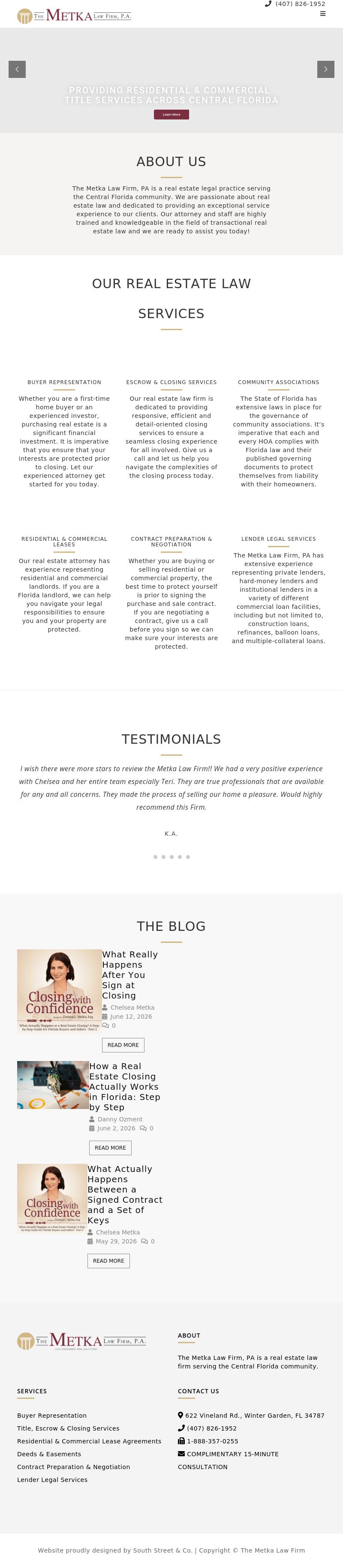 The Metka Law Firm, PA - Orlando FL Lawyers