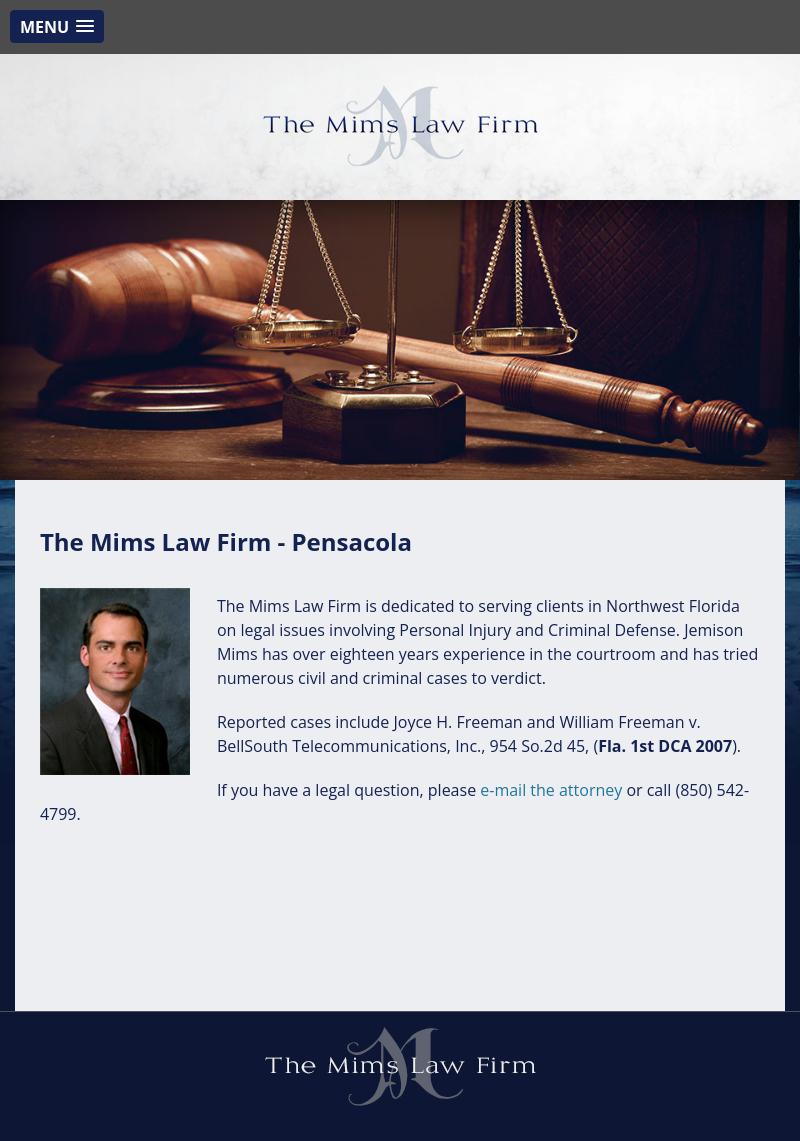 The Mims Law Firm - Pensacola FL Lawyers