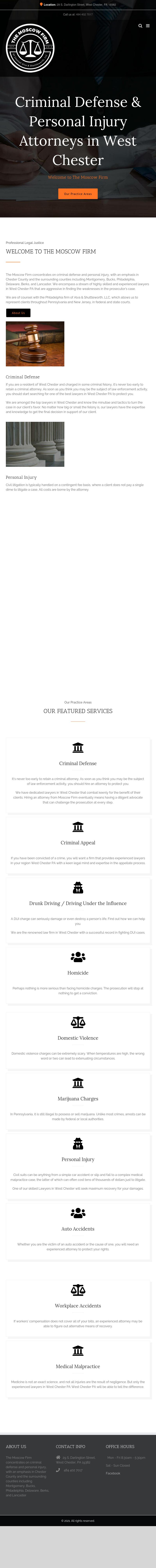 The Moscow Firm - West Chester PA Lawyers