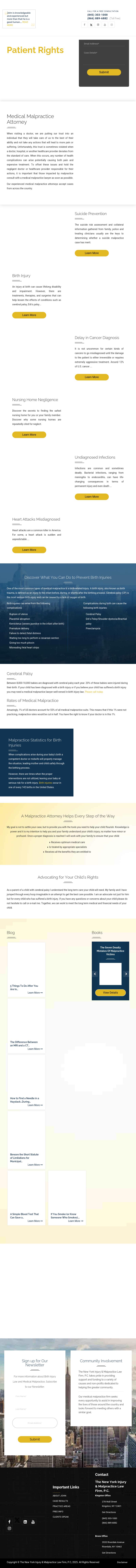 The New York Injury & Malpractice Law Firm, P.C. - Kingston NY Lawyers