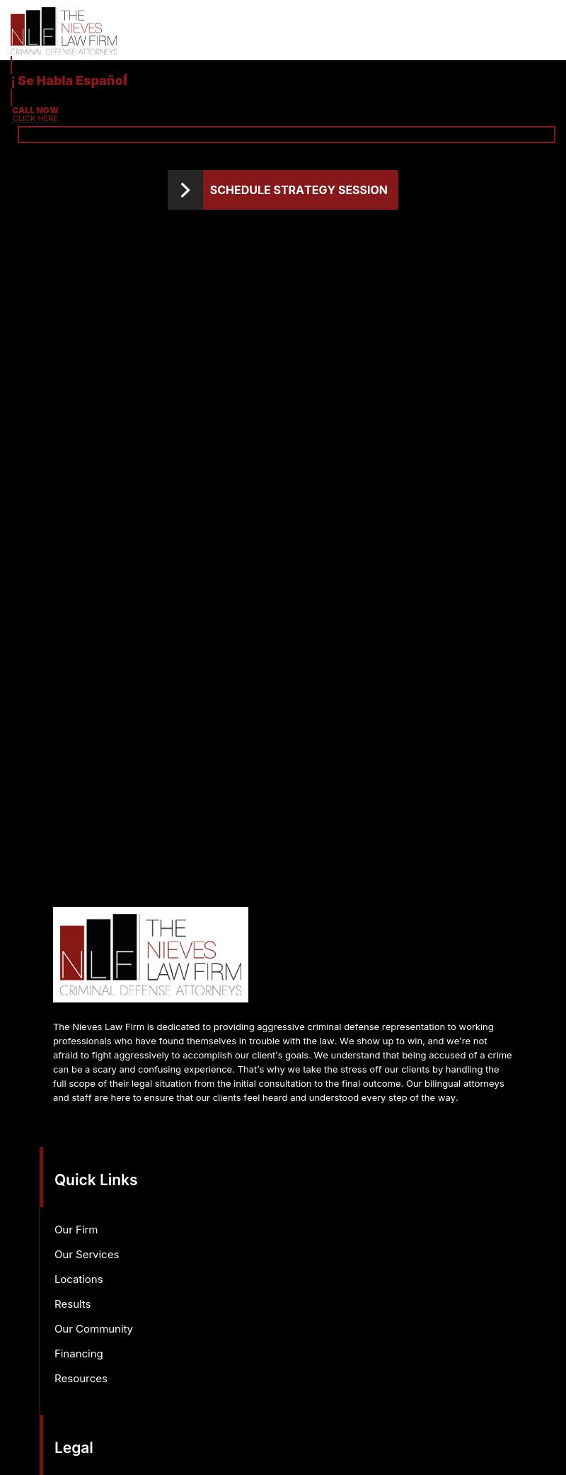 The Nieves Law Firm Criminal Defense Attorneys - Fairfield CA Lawyers