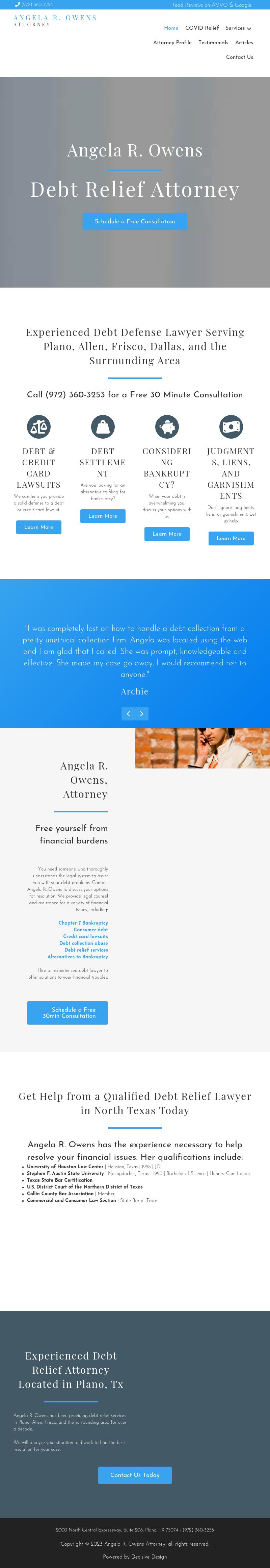 The Owens Law Firm, PLLC - Plano TX Lawyers