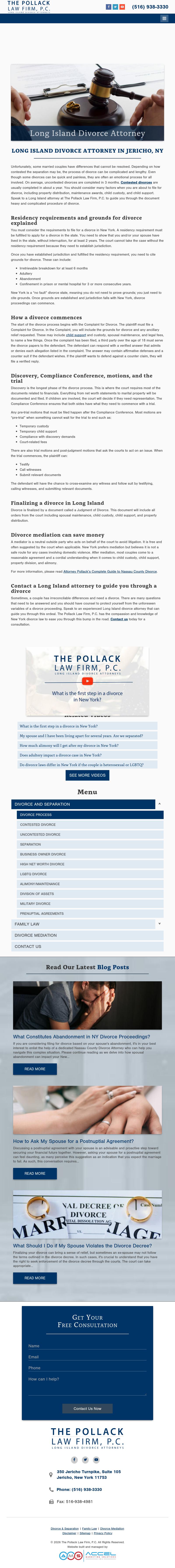 The Pollack Law Firm, P.C. - Jericho NY Lawyers