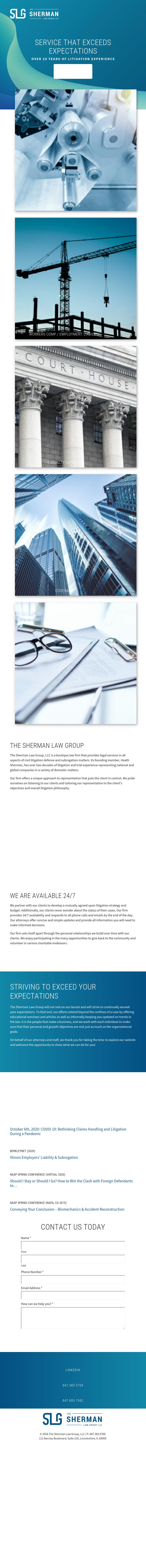 The Sherman Law Group - Lincolnshire IL Lawyers