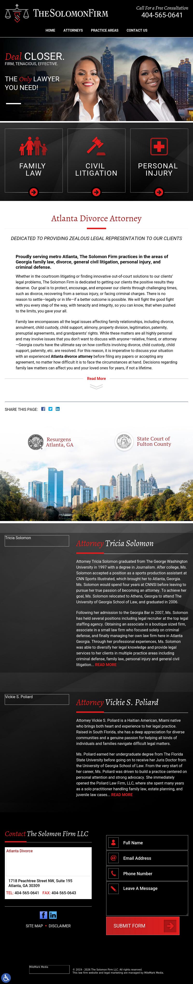 The Solomon Firm LLC - Atlanta GA Lawyers