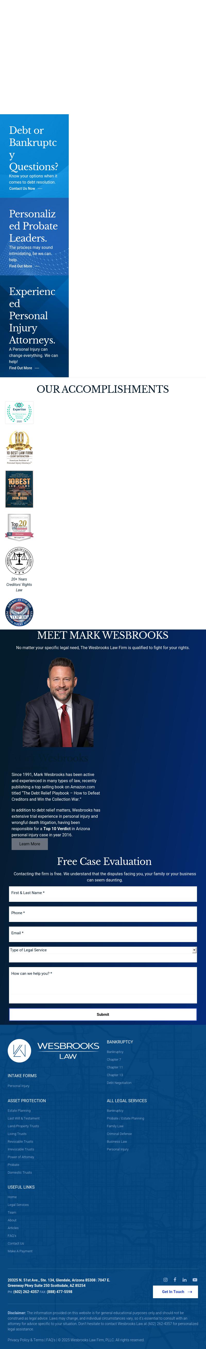 The Wesbrooks Law Firm, PLLC - Peoria AZ Lawyers