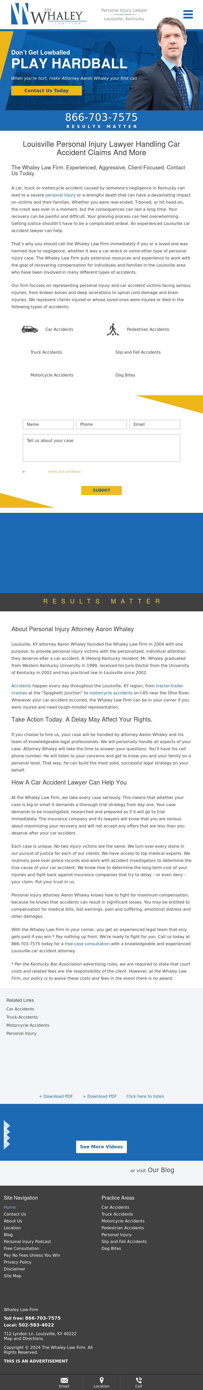 The Whaley Law Firm - Louisville KY Lawyers
