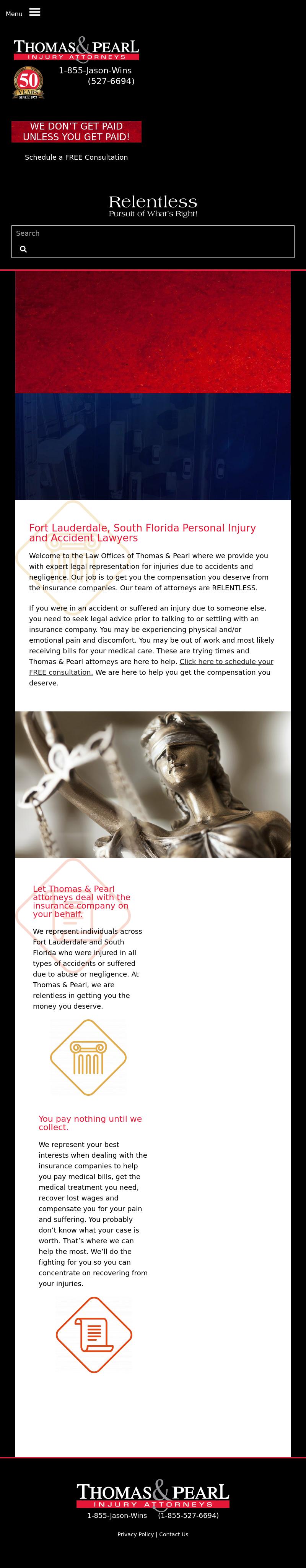 Thomas & Pearl PA - Fort Lauderdale FL Lawyers