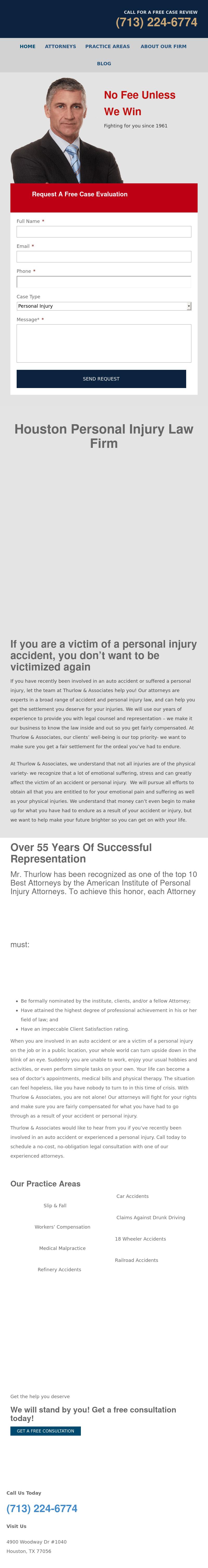 Thurlow & Associates - Houston TX Lawyers