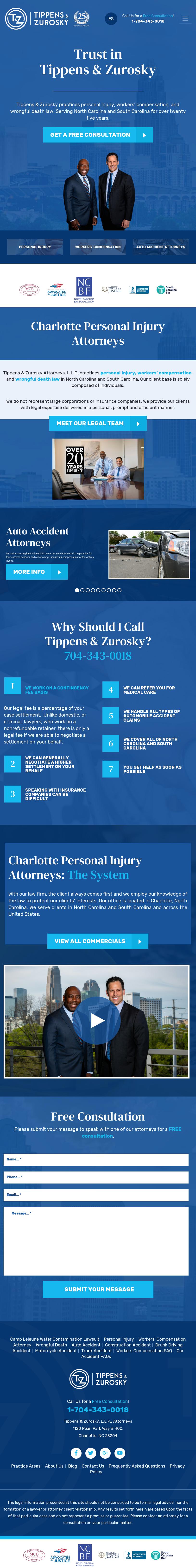 Tippens and Zurosky - Charlotte NC Lawyers