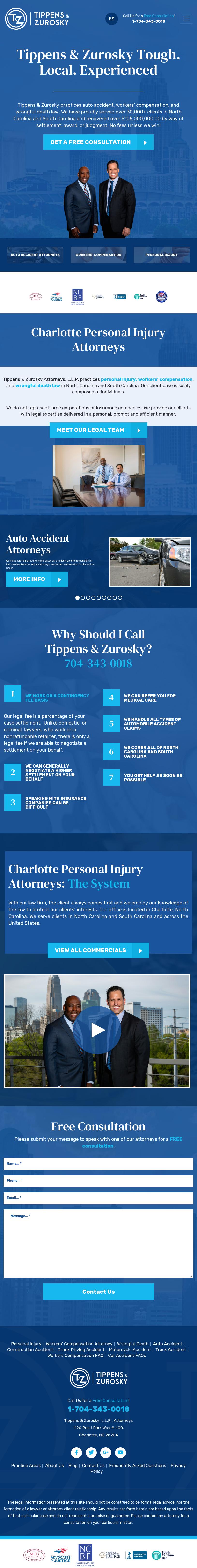 Tippens and Zurosky - Charlotte NC Lawyers