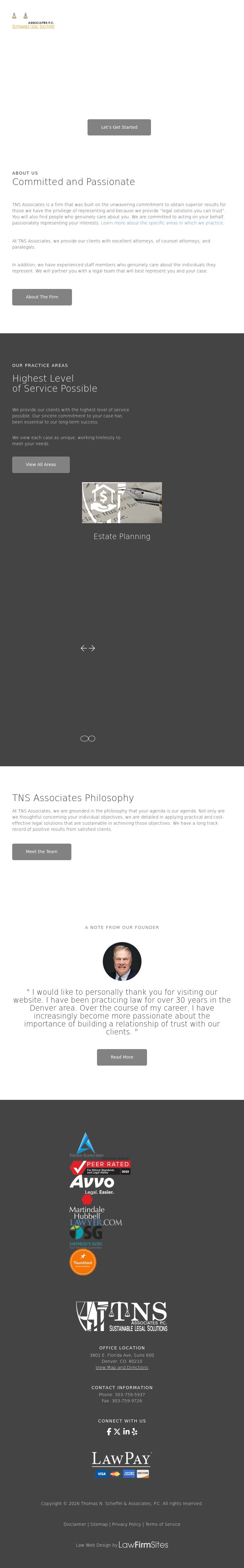 TNS Associates, P.C. - Denver CO Lawyers