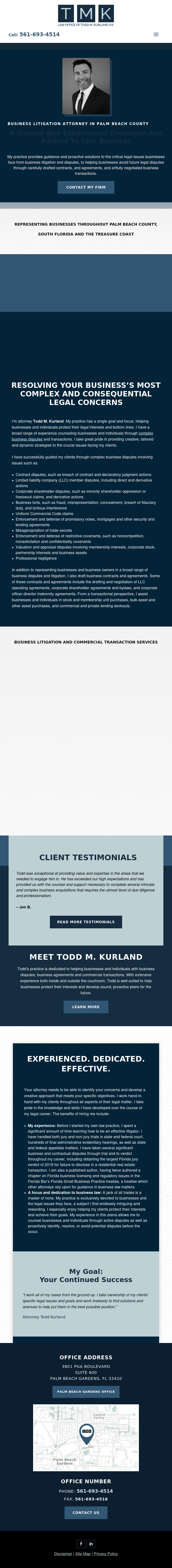 Law Office of Todd M. Kurland, P.A. - North Palm Beach FL Lawyers