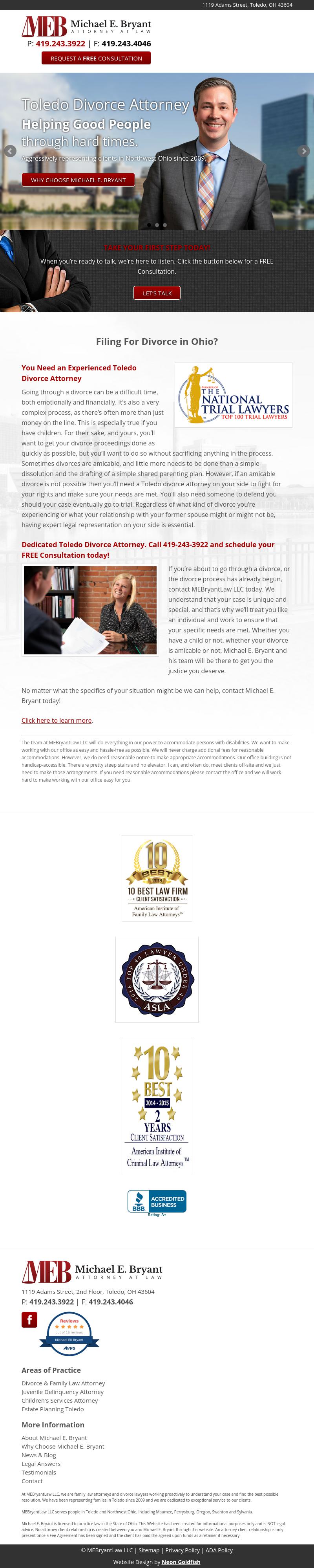 Michael E Bryant - Toledo OH Lawyers