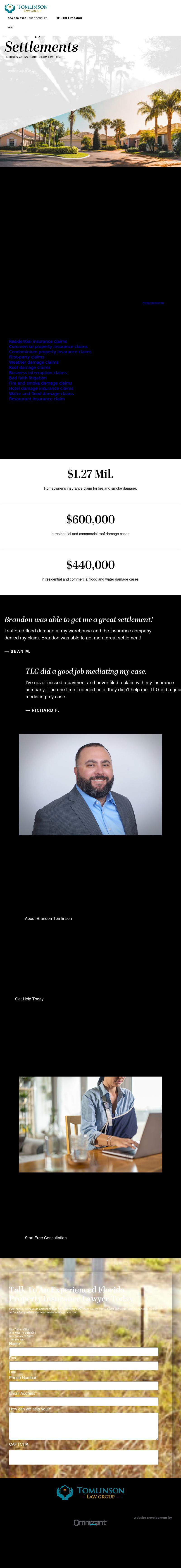 Tomlinson Law Group - Coral Springs FL Lawyers