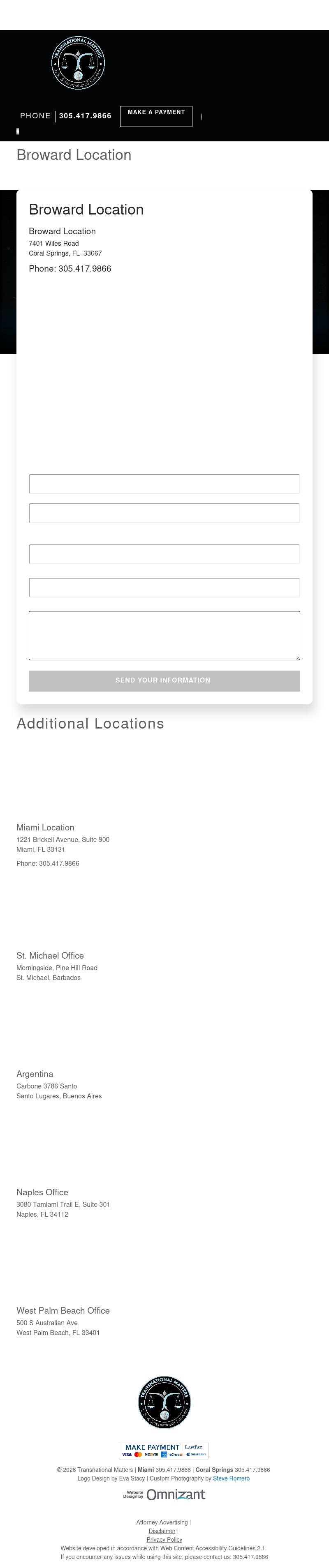 Transnational Matters - International Business Lawyer Coral Springs - Coral Springs FL Lawyers