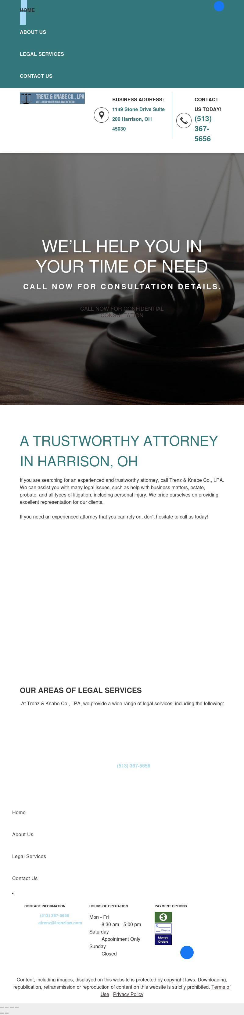 Trenz & Knabe Co., LPA - Harrison OH Lawyers