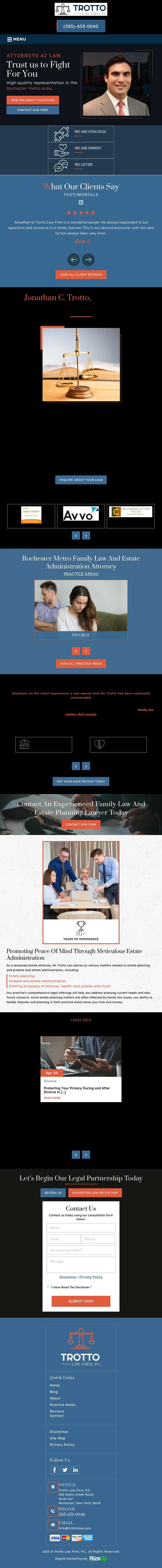 Trotto Law Firm, P.C. - Rochester NY Lawyers