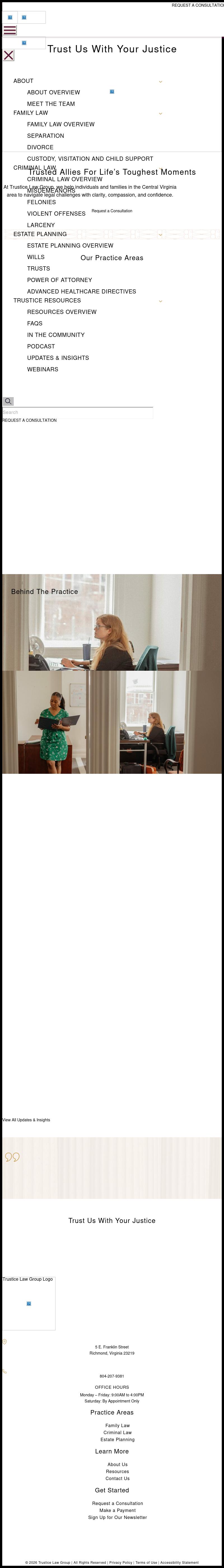 Trustice Law Group - Richmond VA Lawyers