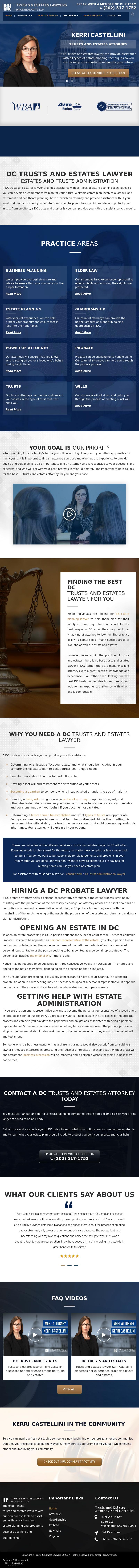 Trusts and Estates Attorney Kerri Castellini - Washington DC Lawyers