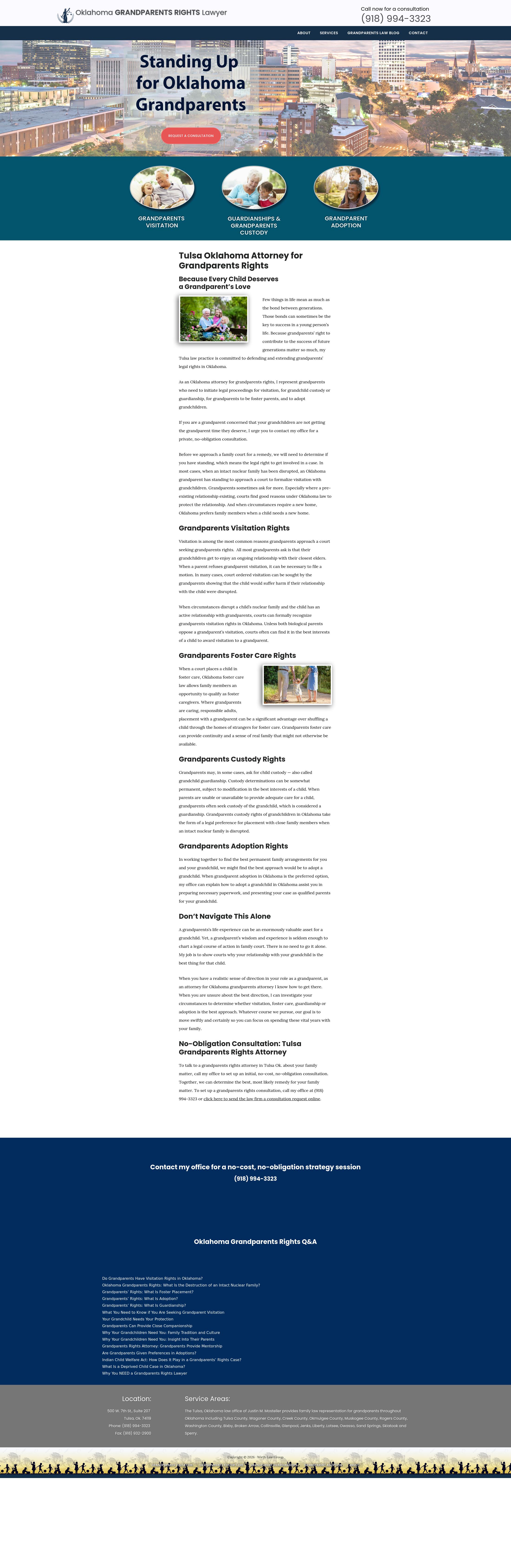Tulsa GRANDPARENTS RIGHTS Lawyer - Tulsa OK Lawyers