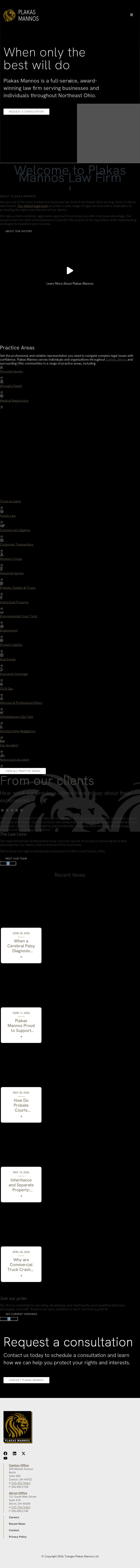 Tzangas Plakas Mannos Ltd. - Canton OH Lawyers