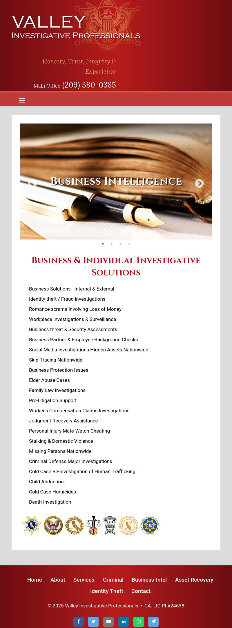 Valley Investigative Professionals - Modesto CA Lawyers