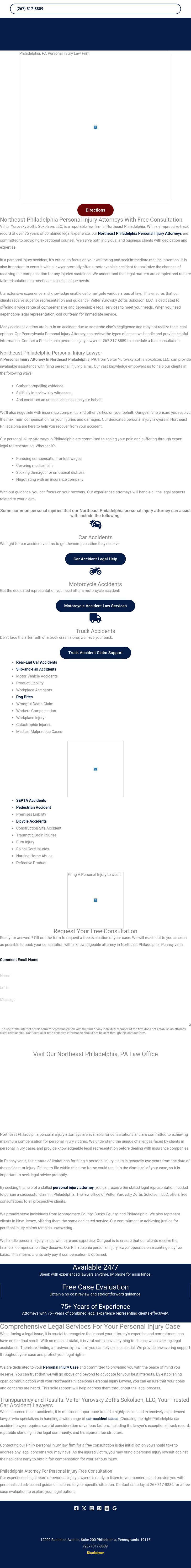 Velter Yurovsky Zoftis Sokolson, LLC - Philadelphia PA Lawyers