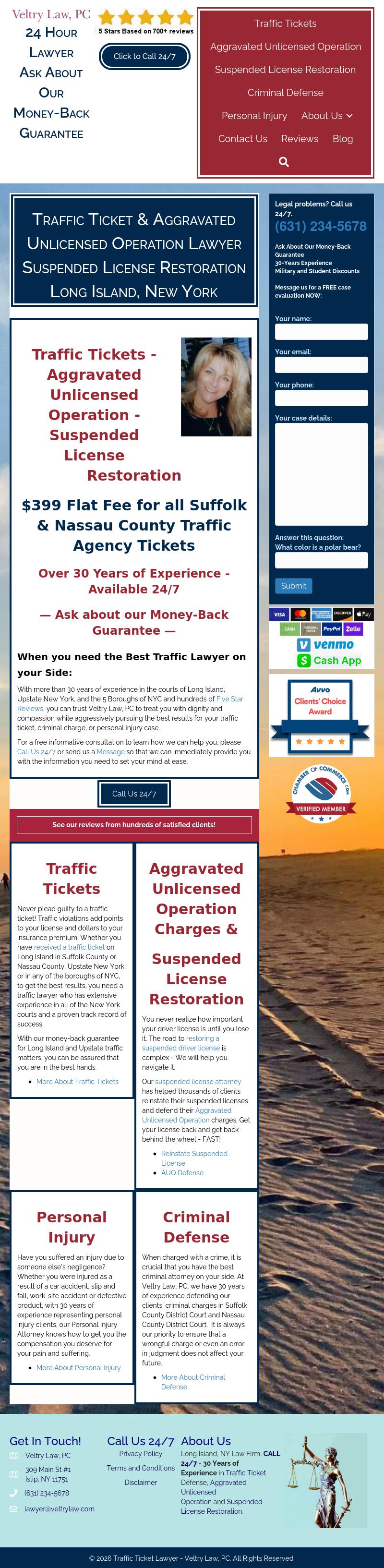 Veltry Law, PC - Islip NY Lawyers