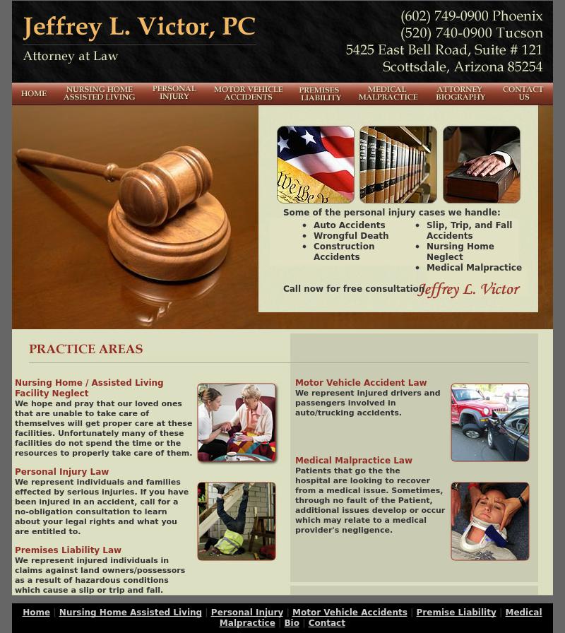 Victor Jeffrey L PC Law Offices Of - Phoenix AZ Lawyers